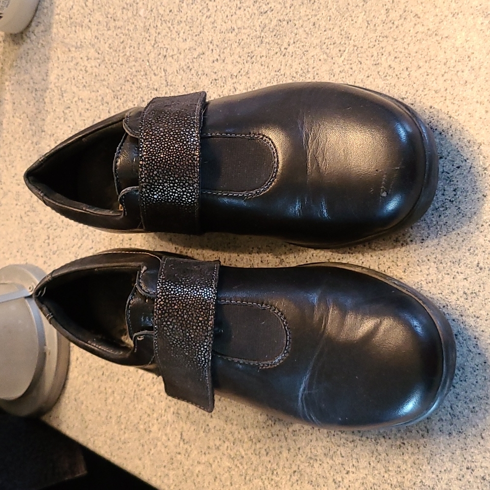 Fidelio hallux loafers, sz 4.5, black